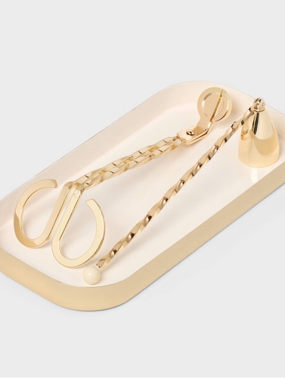 Threshold 3pc Candle Tool Accessory Set Gold